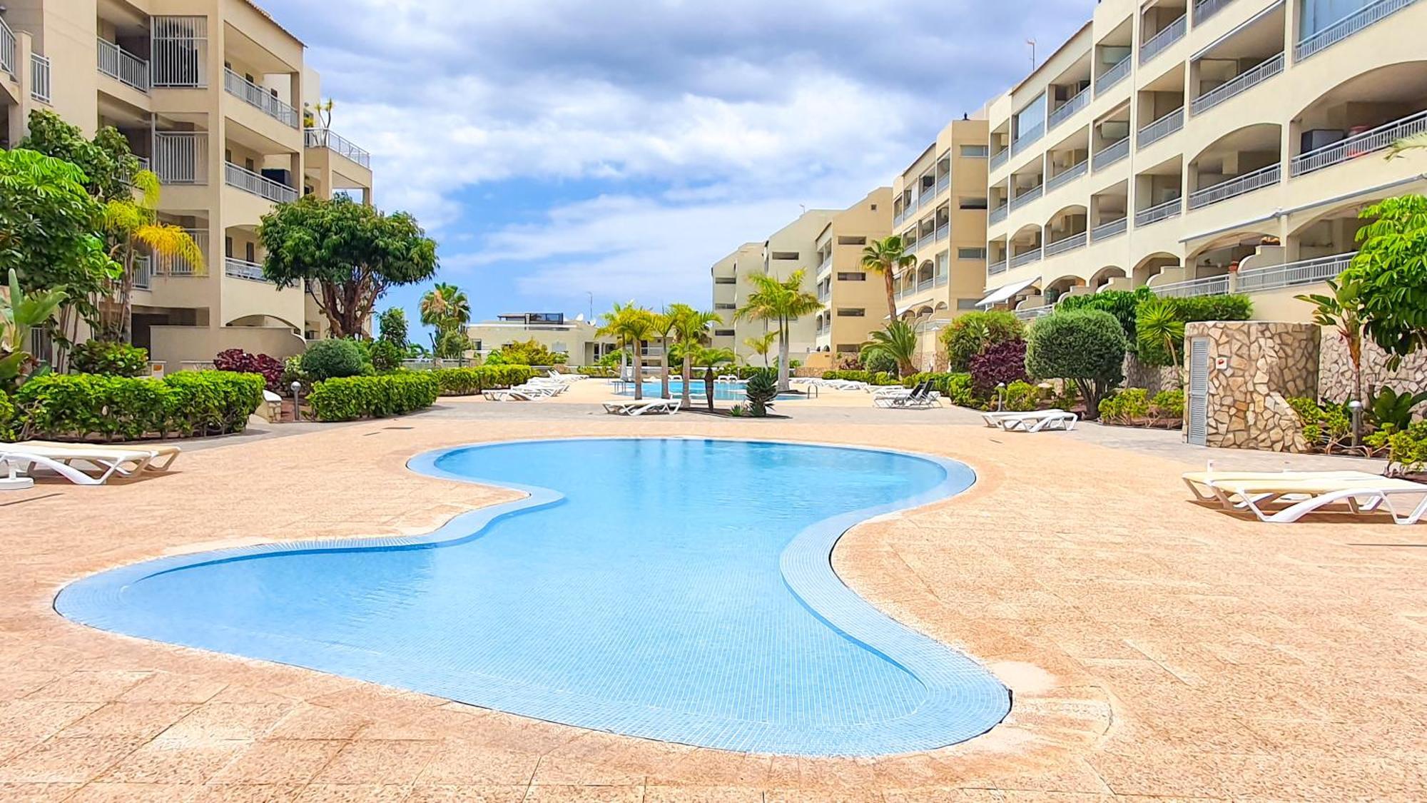 Terraza Sea & Sun Apartment Palm-mar Luaran gambar