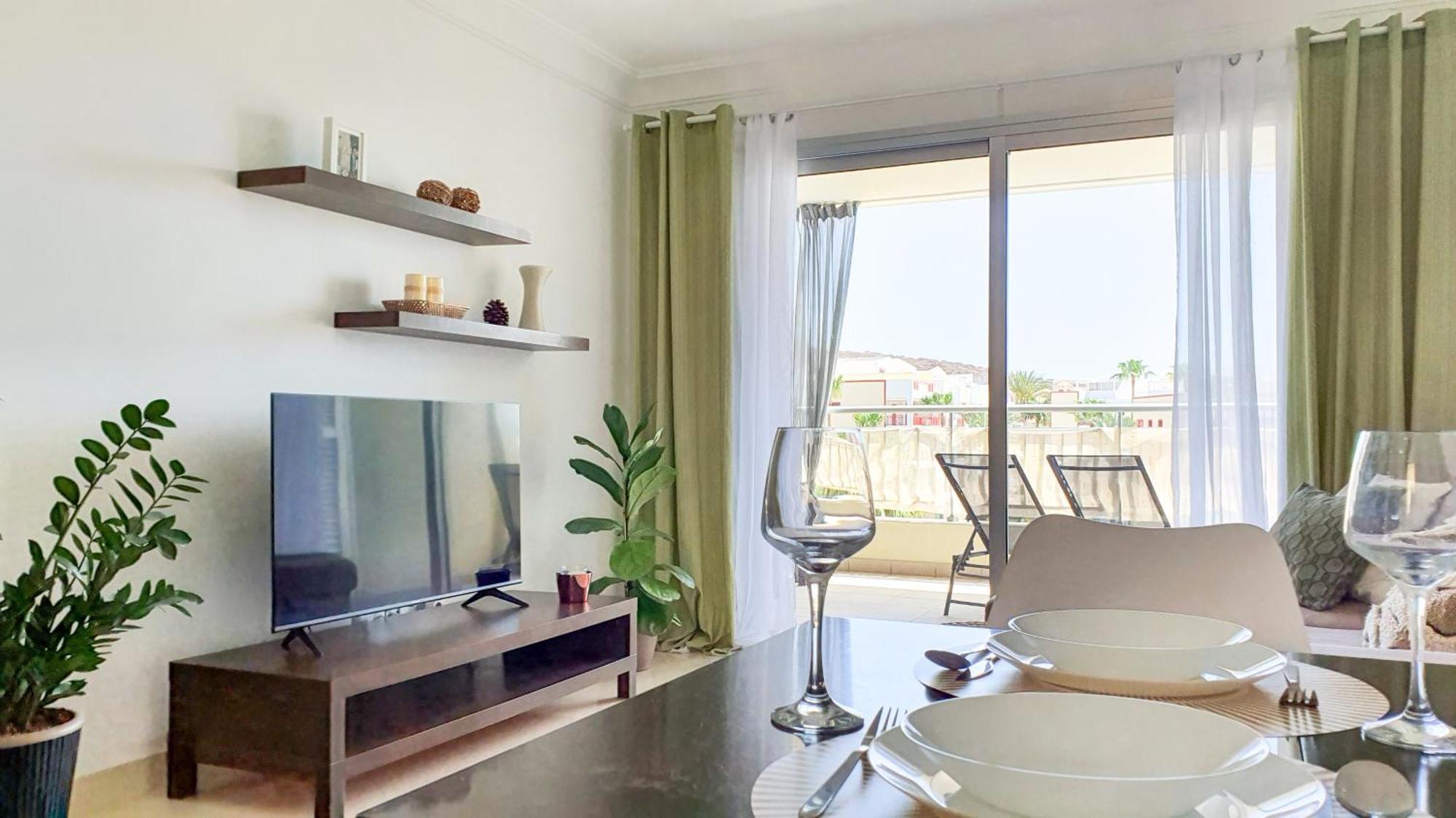 Terraza Sea & Sun Apartment Palm-mar Luaran gambar