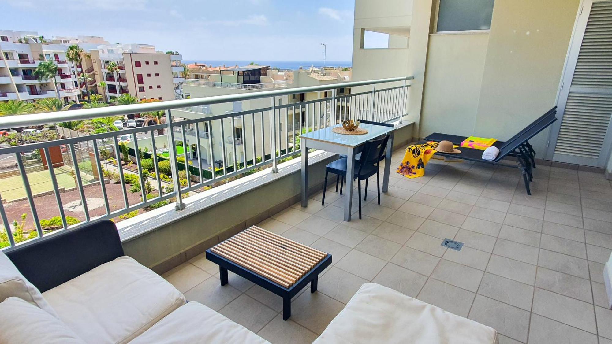 Terraza Sea & Sun Apartment Palm-mar Luaran gambar